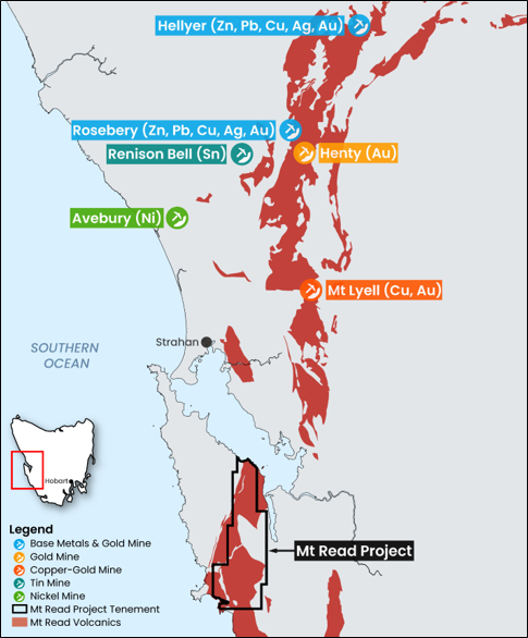 TAS New projects map